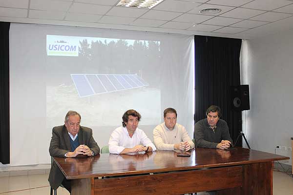 USICOM presentó el área de energías renovables