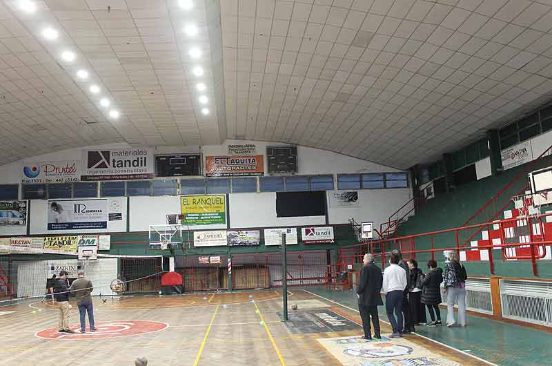 Nueva iluminación para el Gimnasio de Unión y Progreso