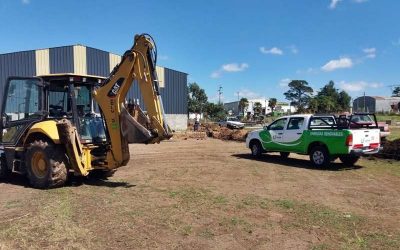 Comenzó la construcción del parque Comunidades Solares I