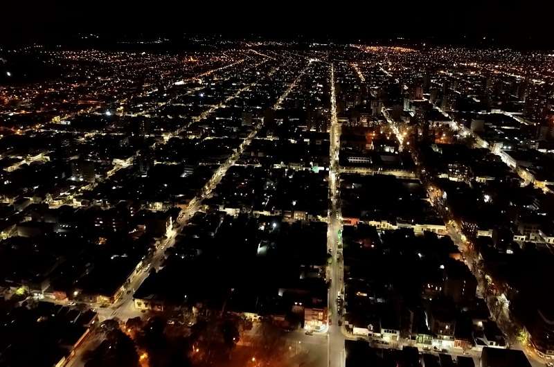 La Usina y el Municipio ya instalaron más de 5000 lámparas Led en el alumbrado público de la ciudad