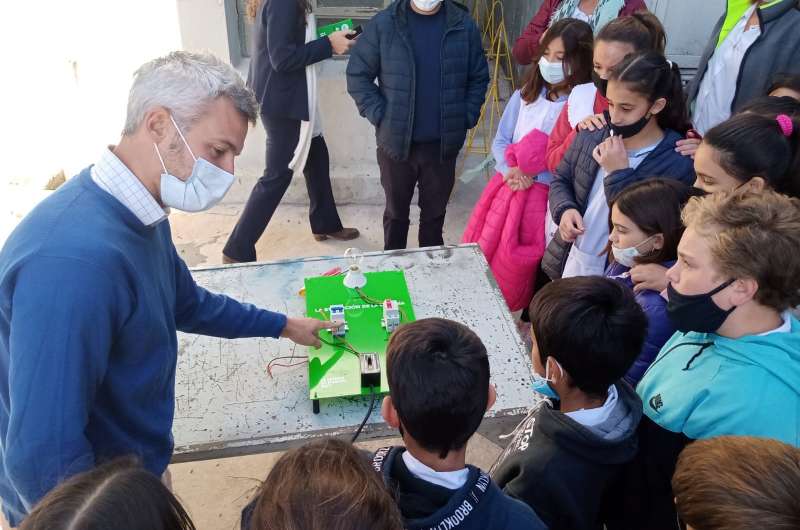 Alumnos de la Escuela 34 participaron de la primera jornada de Usina Educa