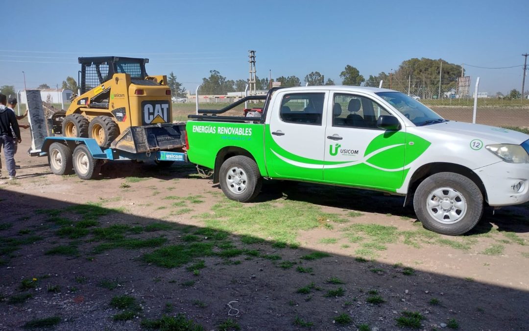 Usicom avanza con la construcción del Parque Solar de Tres Arroyos