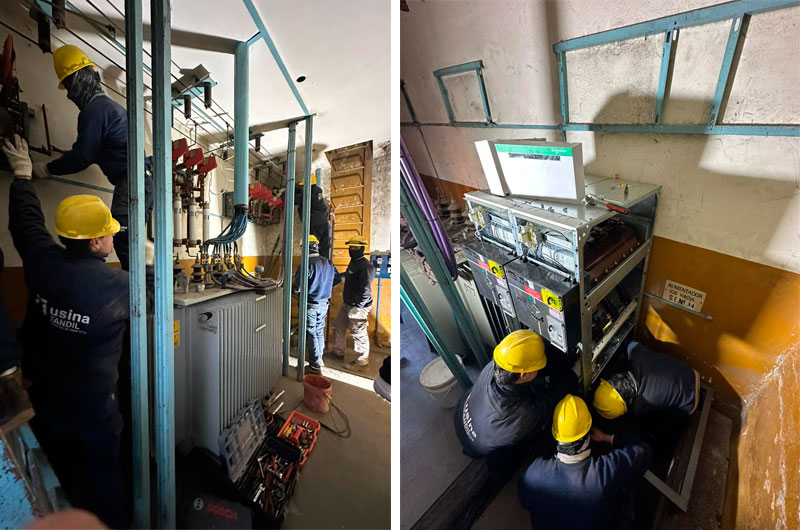 La Usina renueva equipamiento para mayor seguridad y confiabilidad