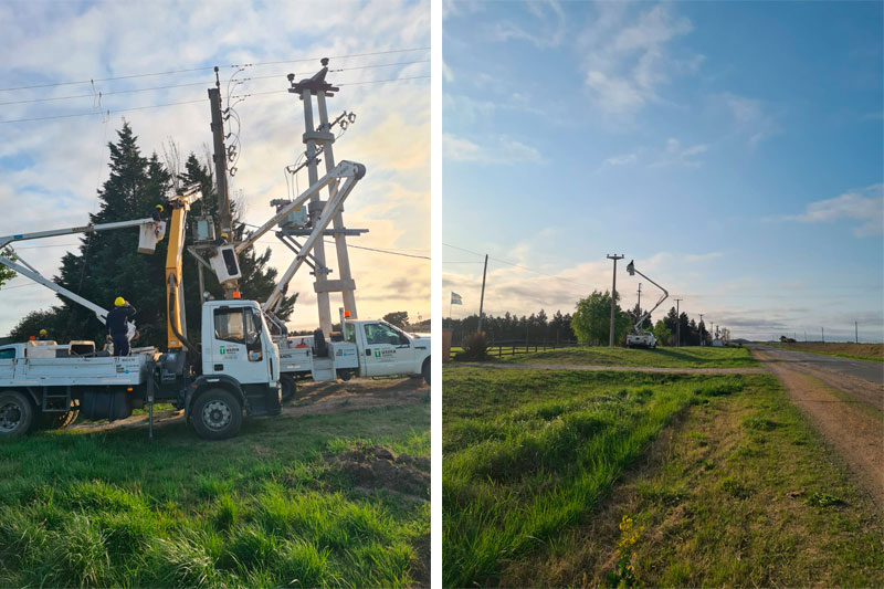 La Usina avanza en una obra clave para el suministro de energía en el área industrial