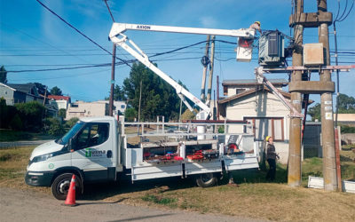 La Usina reforzó el servicio eléctrico en la zona del Dique